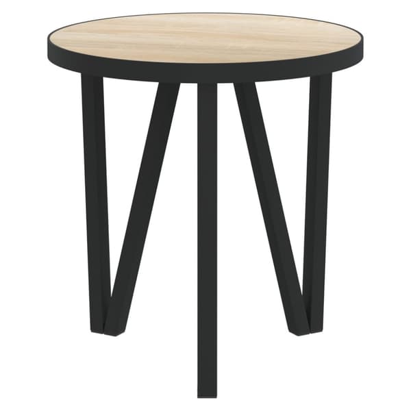 Tebord sonoma-ek Ø35 cm MDF