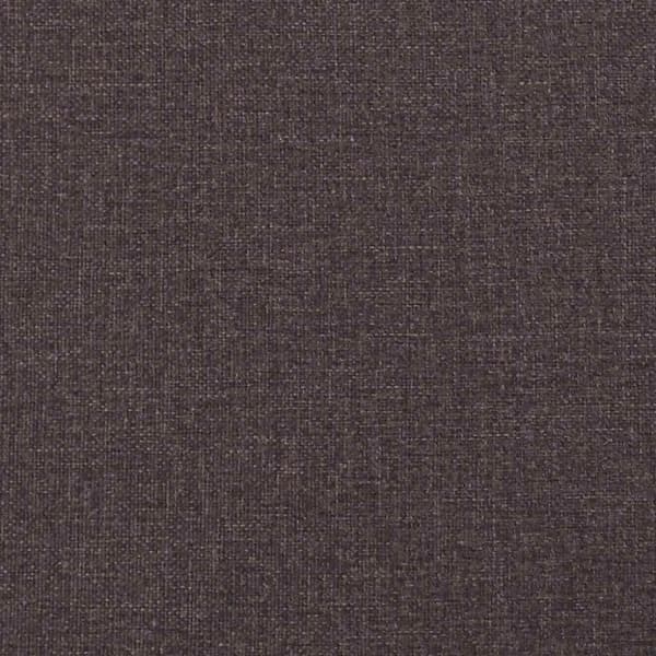 Headboard Cushion "Hanko" Dark Brown 200 cm Fabric