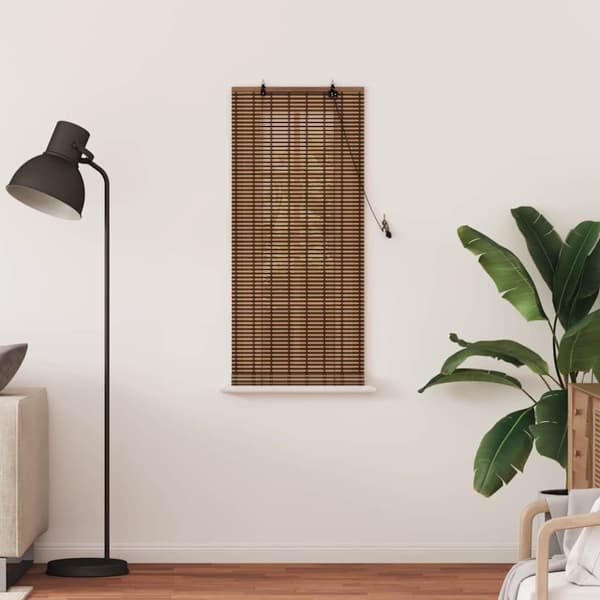Rullgardin Brun 60 x 160 cm Bambu