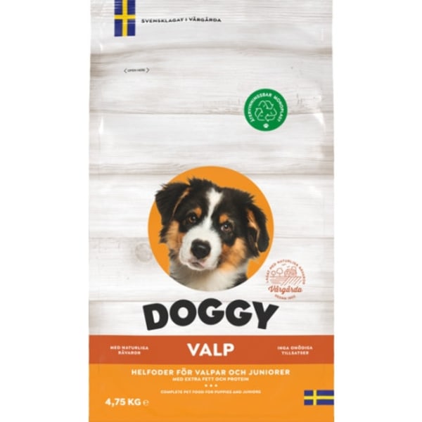 Valp Torrfoder För Hund 4,75kg