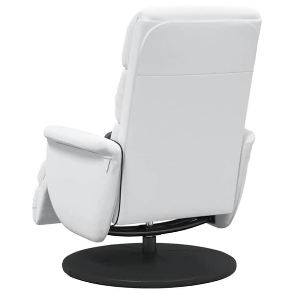 Reclinerfåtölj Vit PU