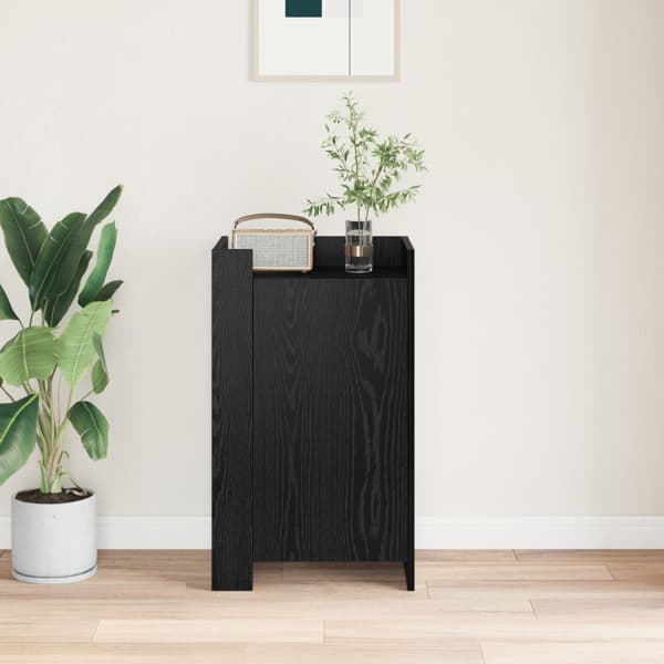 Sideboard Svart Ek 45 x 35 x 75 cm