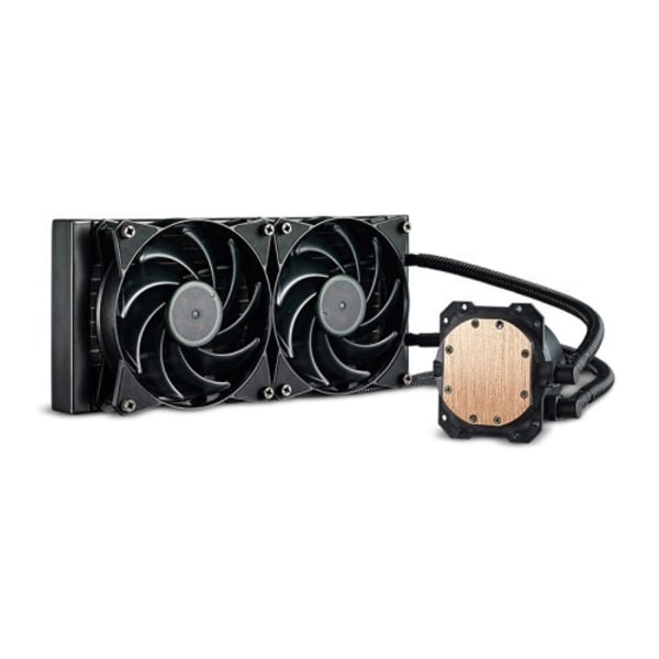 Cooler Master MasterLiquid Lite 240 Processor Allt-i-ett vätskekylare 12 cm Svart 1 styck Svart