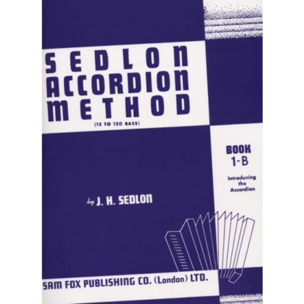 Sedlon Accordion Method Book 1B (häftad, eng)