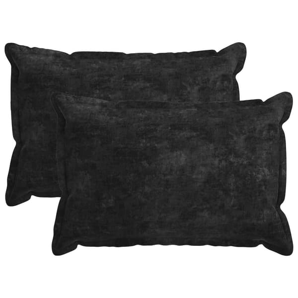 Kuddöverdrag 2 st HOUTEN Antracit 50 x 75 cm Chenilletyg