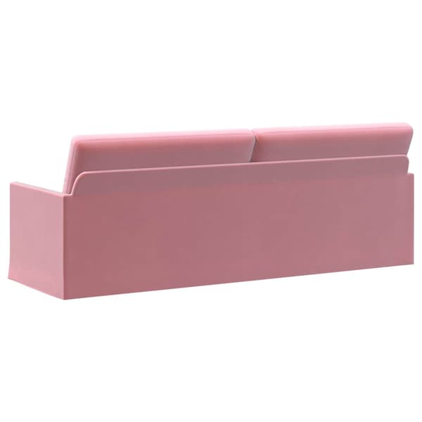 3-sitssoffa Rosa 220 x 81 x 82 cm Sammet (V)