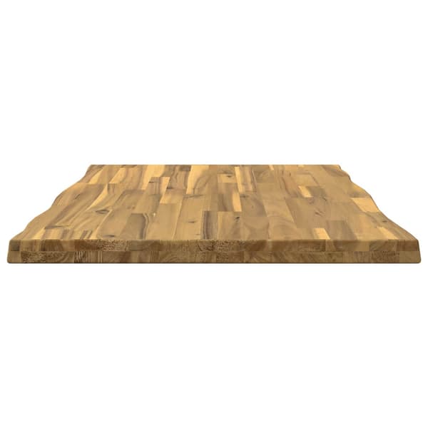 Rektangulärt Bordsskiva 90 x 50 x 3,5 cm Rektangulär Vit