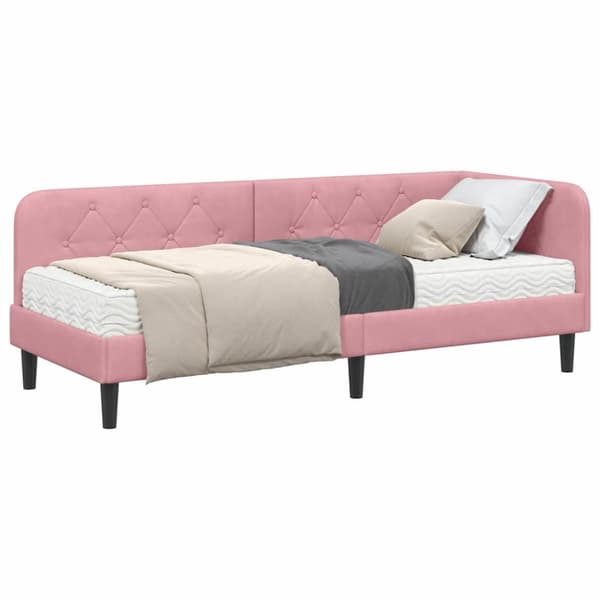 Hörn Sängram Rosa 80 x 200 cm Sammet