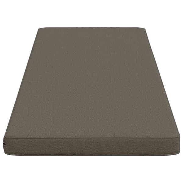 1-delad Bänk Kudde VUGHT 100% Polyester Grå 150 x 50 x 5 cm