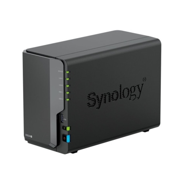 Synology Disk Station DS224+ - NAS-server Svart