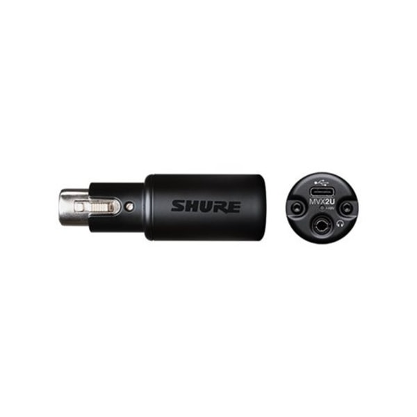 Shure Motiv MVX2U - adapter för digitalt ljud - ljud/USB