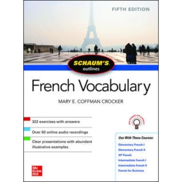 Schaum's Outline of French Vocabulary, Fifth Edition (häftad, eng)