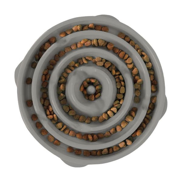 Outward Hound Fun Feeder Large Grå 28x5cm