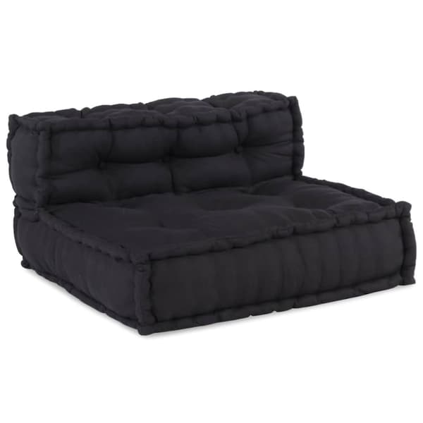 Modulär soffa antracit 70x70x54 tyg