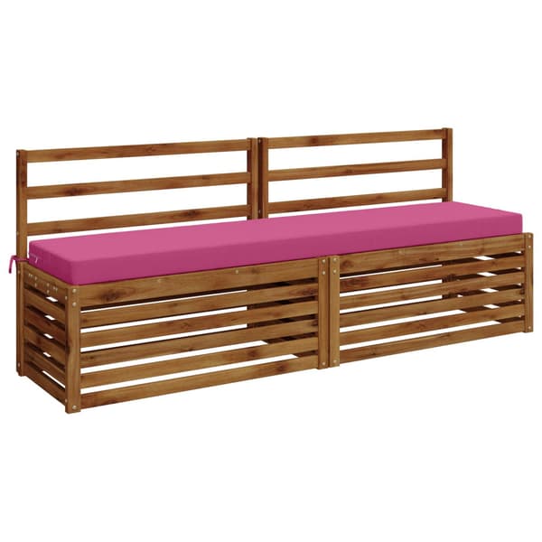 Bänk kudde SOEST 100% Polyester Rosa 180 x 40 x 8 cm