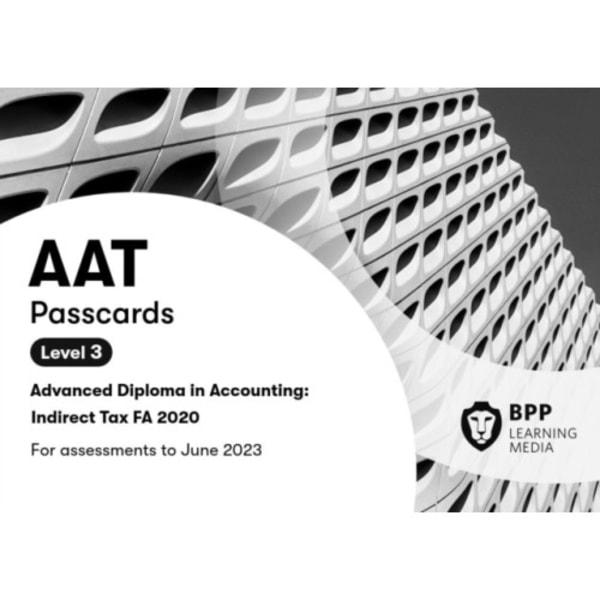 AAT Indirect Tax FA2020 (bok, spiral, eng)