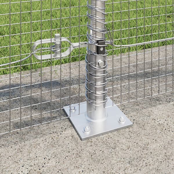 Stängselstolpe Silver