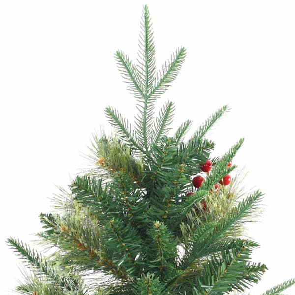 Plast Hingad Julgran Grön 180 cm PE och PVC
