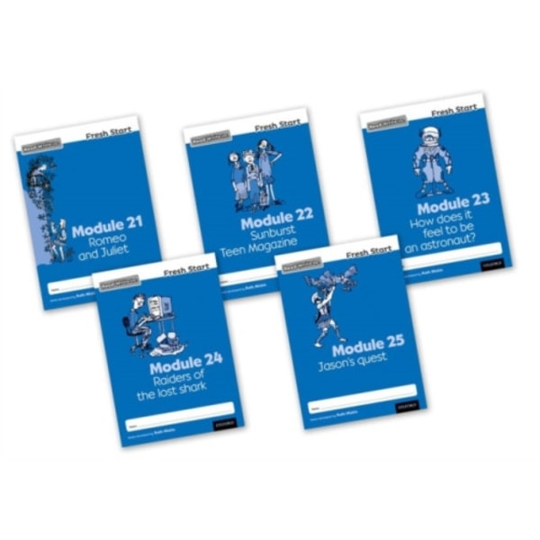 Read Write Inc. Fresh Start: Modules 21-25 - Mixed Pack of 5 (häftad, eng)