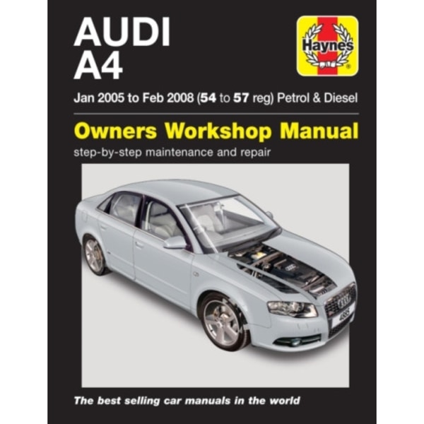 Audi A4 Petrol & Diesel (Jan 05 to Feb 08) Haynes Repair Manual (häftad, eng)