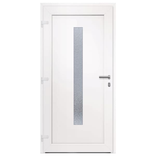 Ytterdörr antracit 108x200 cm PVC