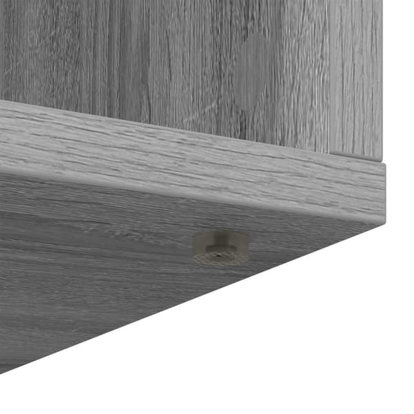 Sideboard med låda Grå Sonoma 60 x 33,5 x 84 cm