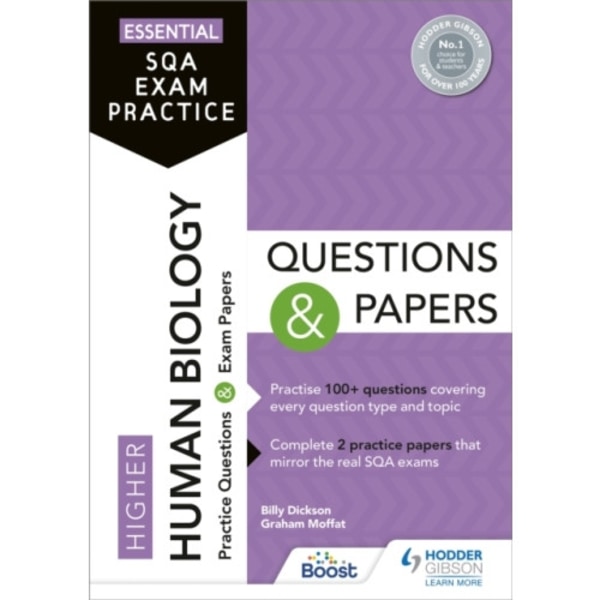 Essential SQA Exam Practice: Higher Human Biology Questions and Papers (häftad, eng)