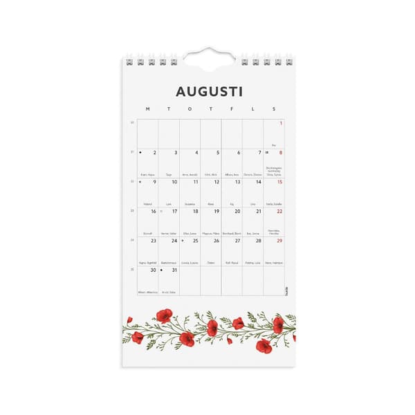 Väggkalender Mini Duo 2027