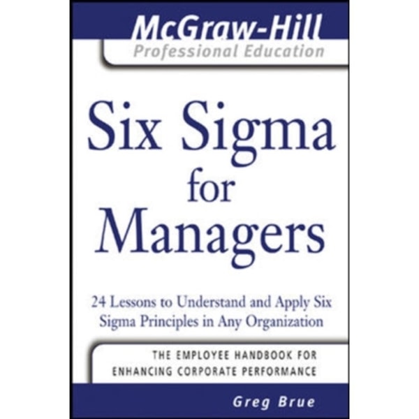 Six Sigma for Managers (häftad, eng)