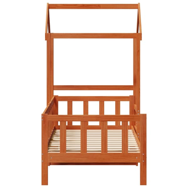 Dagbädd Set 2 pcs Vaxbrun Massiv furu
