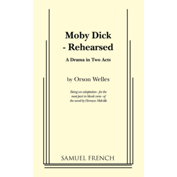 Moby Dick - Rehearsed (häftad, eng)