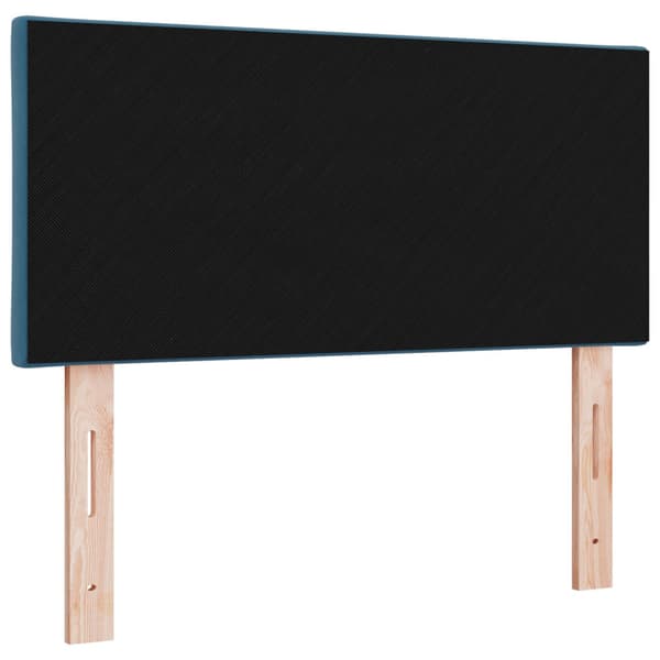 Huvudgavel Mörkblå 100 cm Sammet