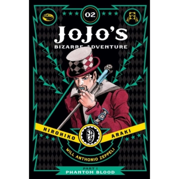 JoJo's Bizarre Adventure: Part 1--Phantom Blood, Vol. 2 (inbunden, eng)
