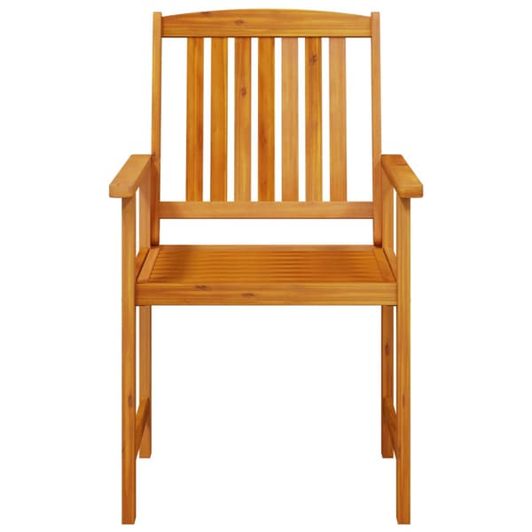 Trädgårdsmöbelset 5 pcs Brun Massivt Akaciaträ