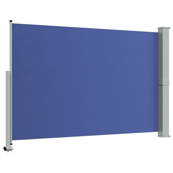 Infällbar sidomarkis 160x300 cm blå