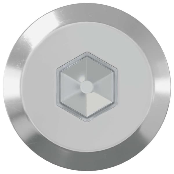 Möbelskruvar 12 pcs Silver M6 x 70 mm Stål