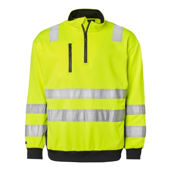 136 Sweat Fluorescent yellow/navy Unisex