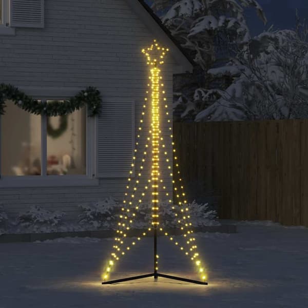 LED julgran 483 LED varmvit 240 cm