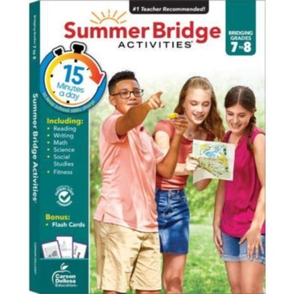 Summer Bridge Activities Grades 7 to 8 (häftad, eng)