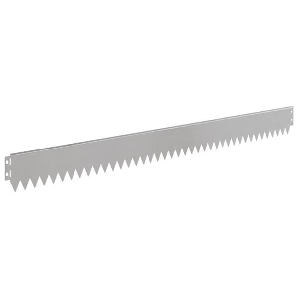 Kant för gräsmatta 20 pcs 103 x 10 cm Stål Silver