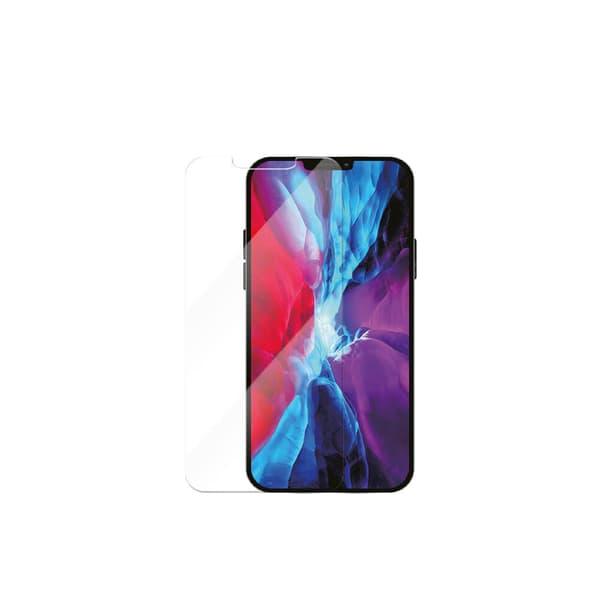 Härdat Glas 2,5D Full Cover Clear iPhone 12 Mini Incl. Monteringsram