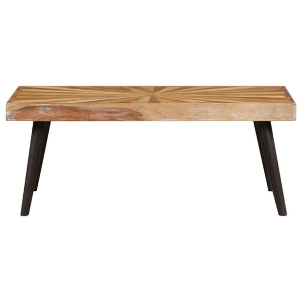 Soffbord massivt mangoträ 90x55x36 cm