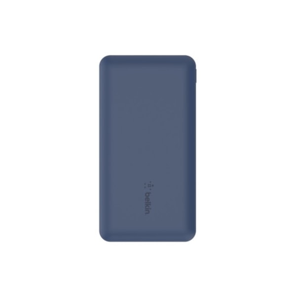 Belkin BoostCharge strömförsörjningsbank - 24 pin USB-C, 2 x USB - 18 Watt Blå