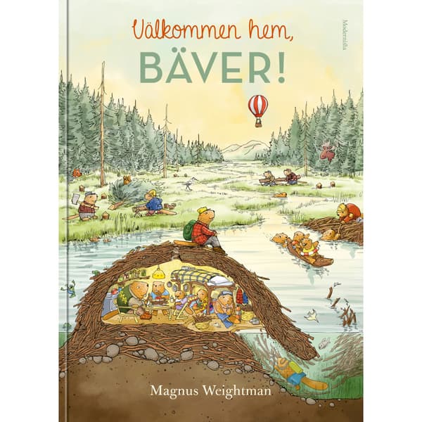 Välkommen hem, Bäver! (bok, kartonnage)