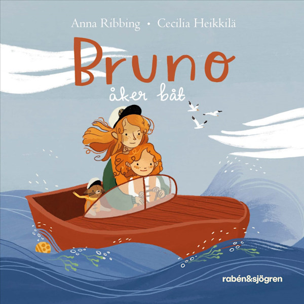 Bruno åker båt (bok, board book)