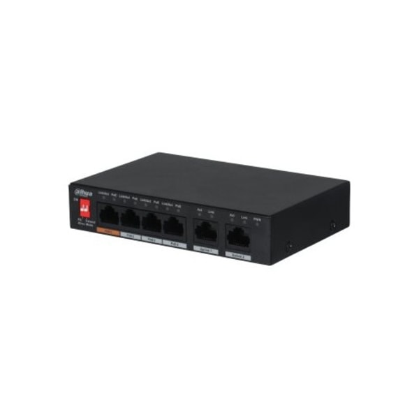 Dahua PFS3006-4ET-60 - v2 - switch - 4 portar - ohanterad