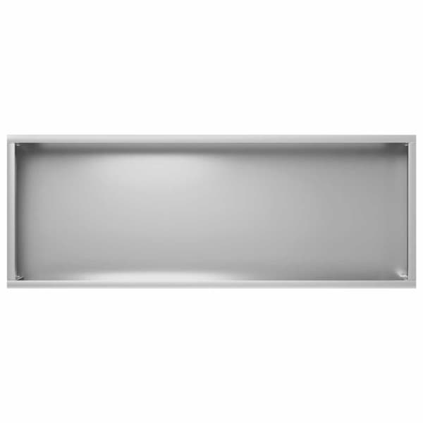 Trädgårdsplanterare 2 st Silver 80 x 30 x 49 cm