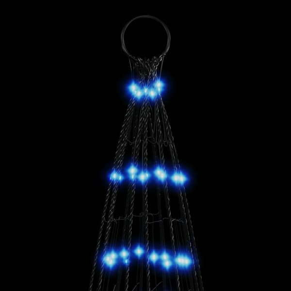 LED julgran 1534 LEDs blå 500 cm