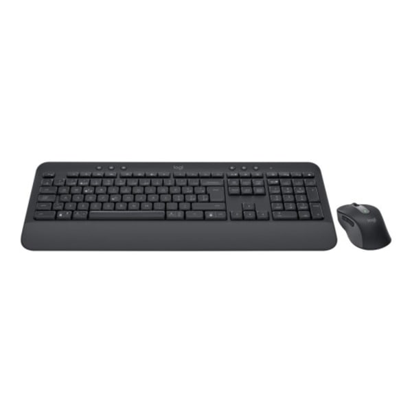 Logitech Signature MK650 Combo for Business - sats med tangentbord och mus - QWERTZ - tysk - offwhite Inmatningsenhet Vit