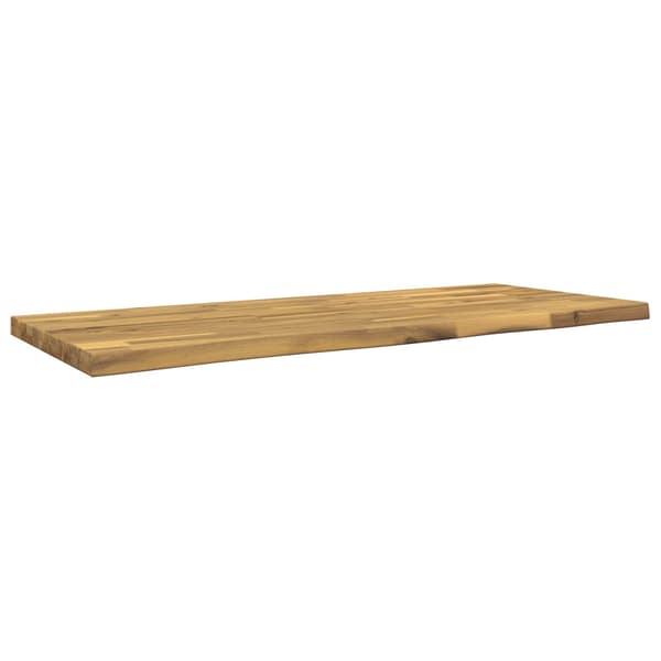 Rektangulärt Bordsskiva 90 x 50 x 3,5 cm Rektangulär Vit